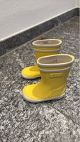 Gelbe Aigle Kinder Regenstiefel, Grösse 22