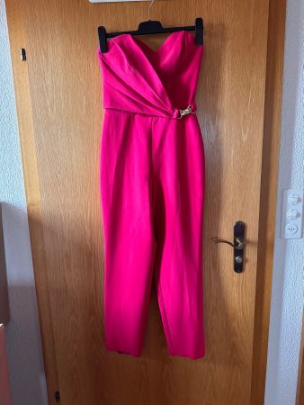 Zauberhafter pinker Overall Jumpsuit Gr. 36