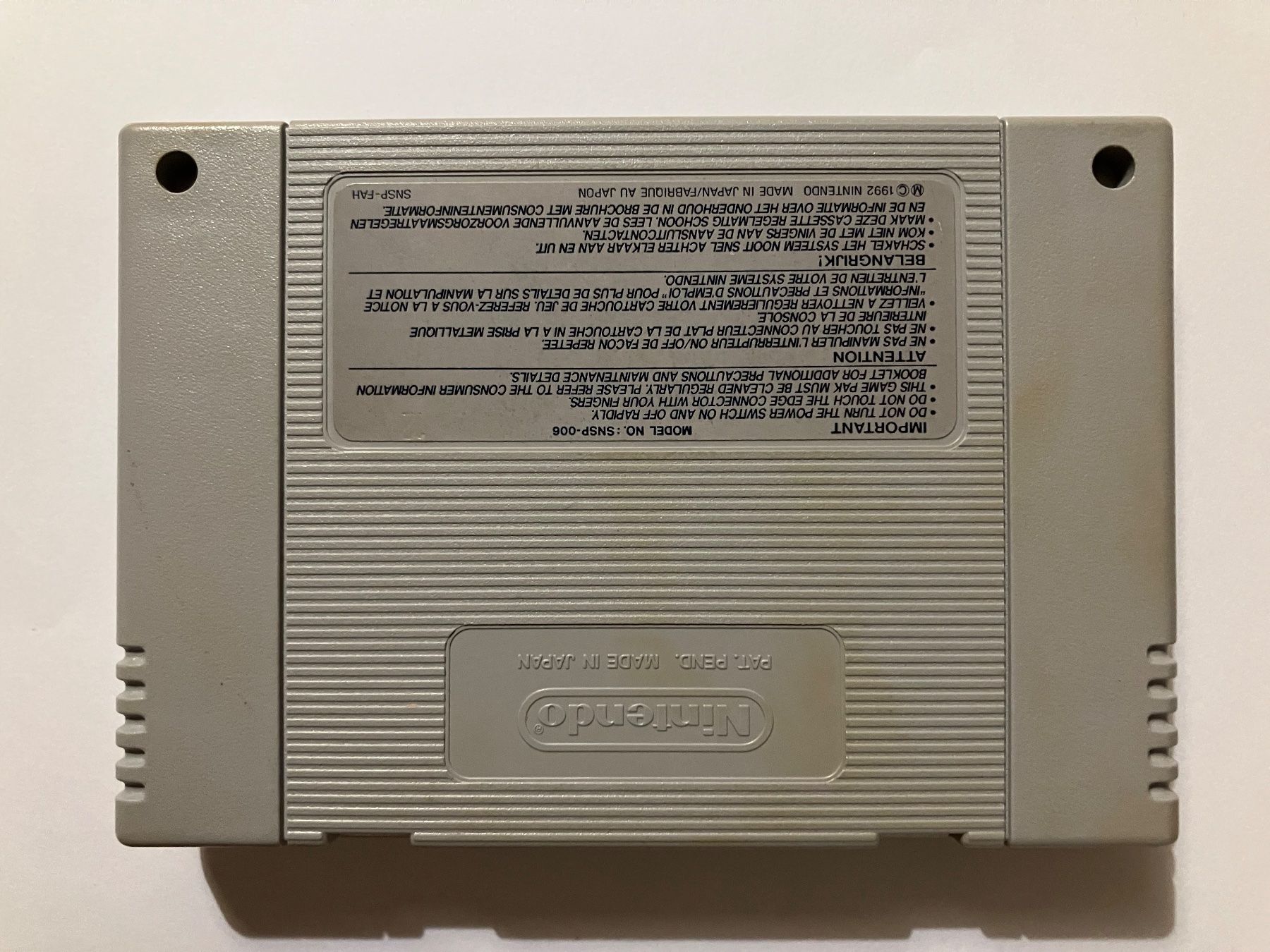 Nintendo Spiele: Super Metroid - SNES – Gebraucht aus Ecublens VD von  1