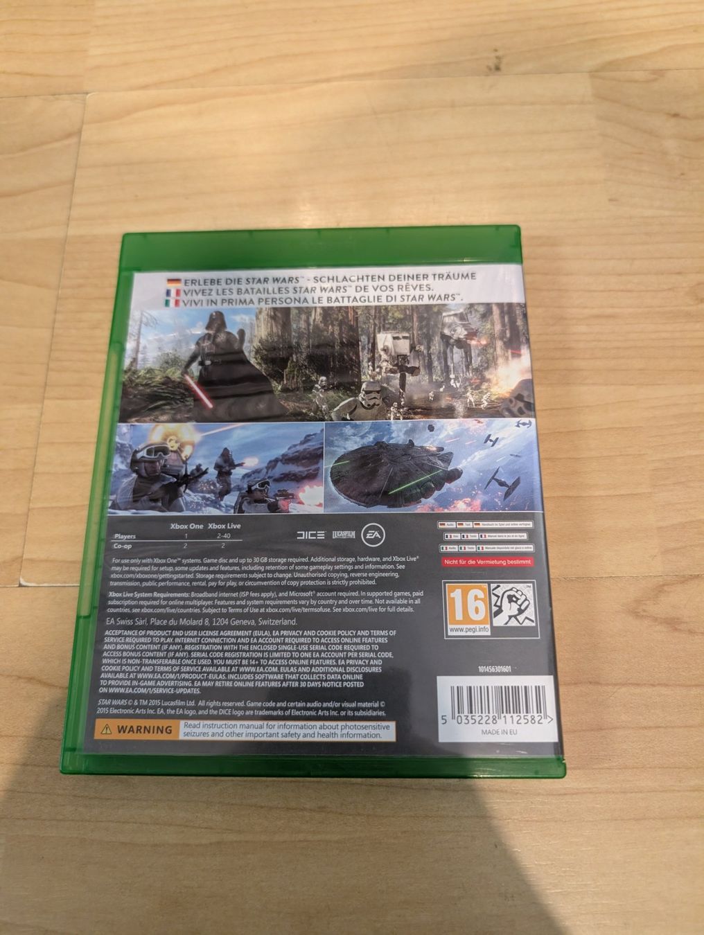 Giochi: Star Wars Battlefront Microsoft Xbox Series x / one – Usato da Giubiasco venduto da Ticinerd 1
