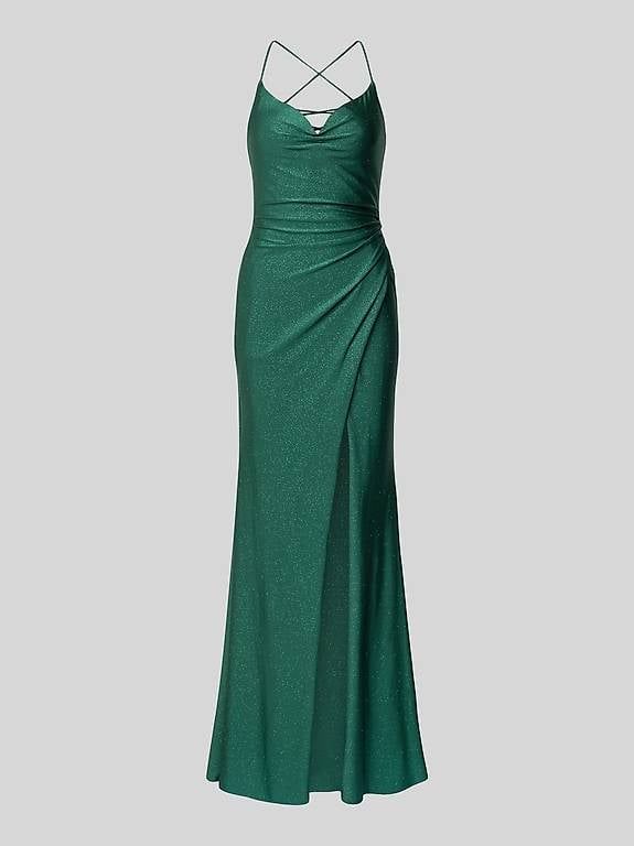 Kleider: Grünes Abendkleid Gr 36 – Neu (gemäss Beschreibung) aus Zürich von Takili123