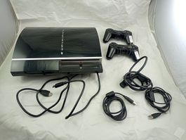 Sony Playstation 3 Fat Konsole mit 2