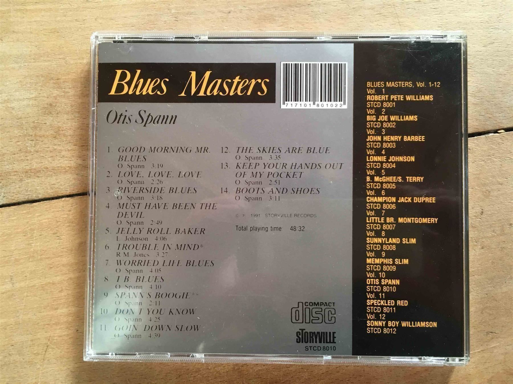 CD: Otis Spann Blues Masters 1963/1991 – Usato da Luzern venduto da Needful_Things 1