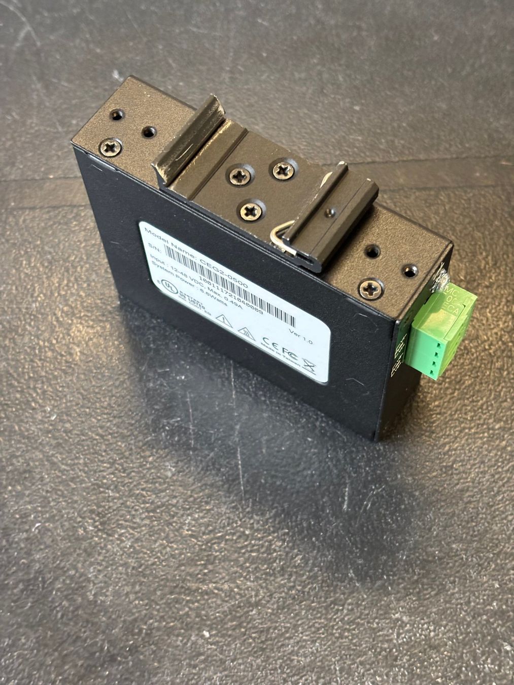 Hub & Switch: 5-Port Industrial Compact Gigabit Ethernet Switch – Usato da Lengnau AG venduto da retoip 3