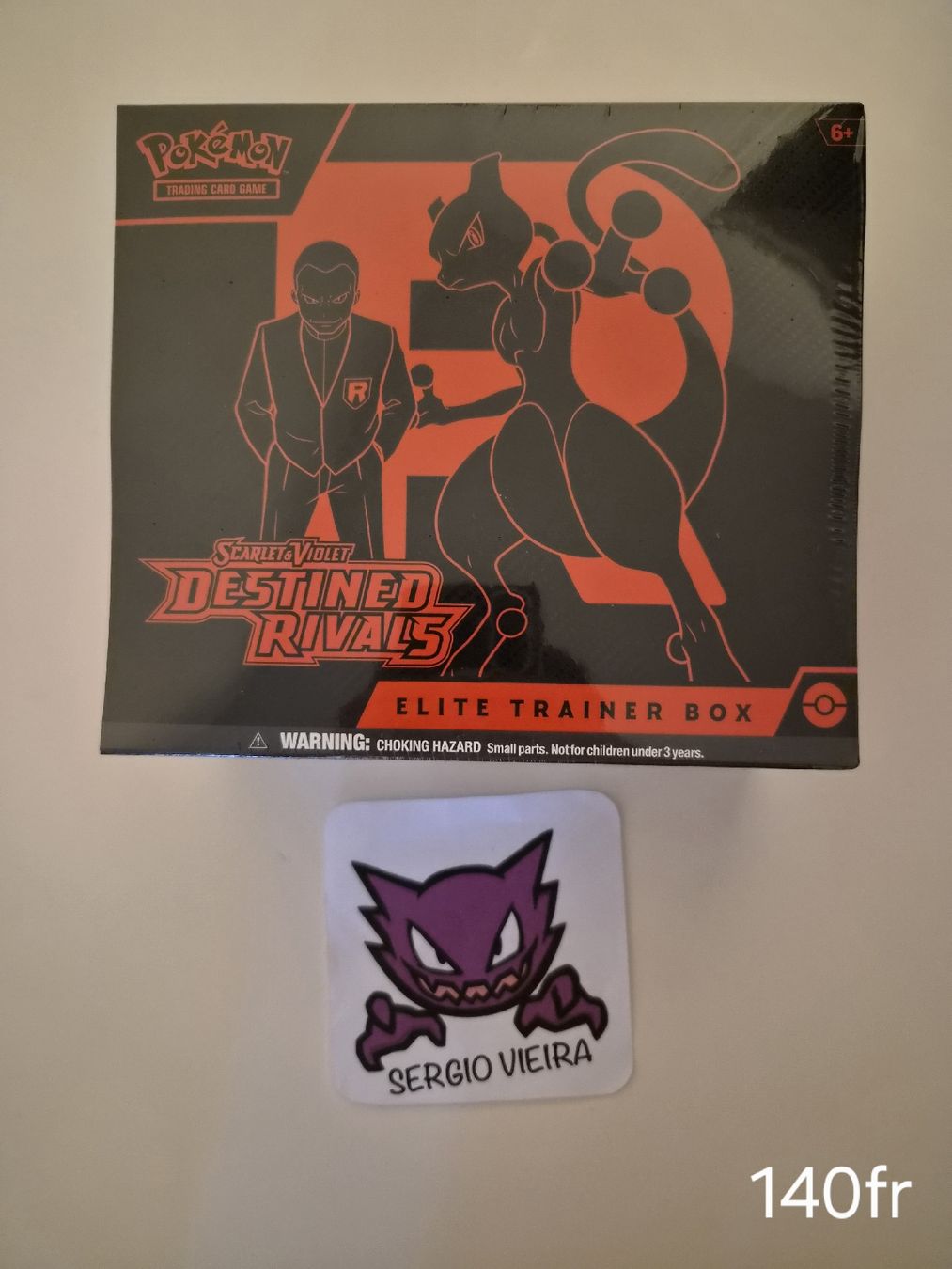 Pokémon Sammelbilder & Trading cards: ETB Destined Rivals  – Neu und originalverpackt aus Les Acacias von S.Vieira