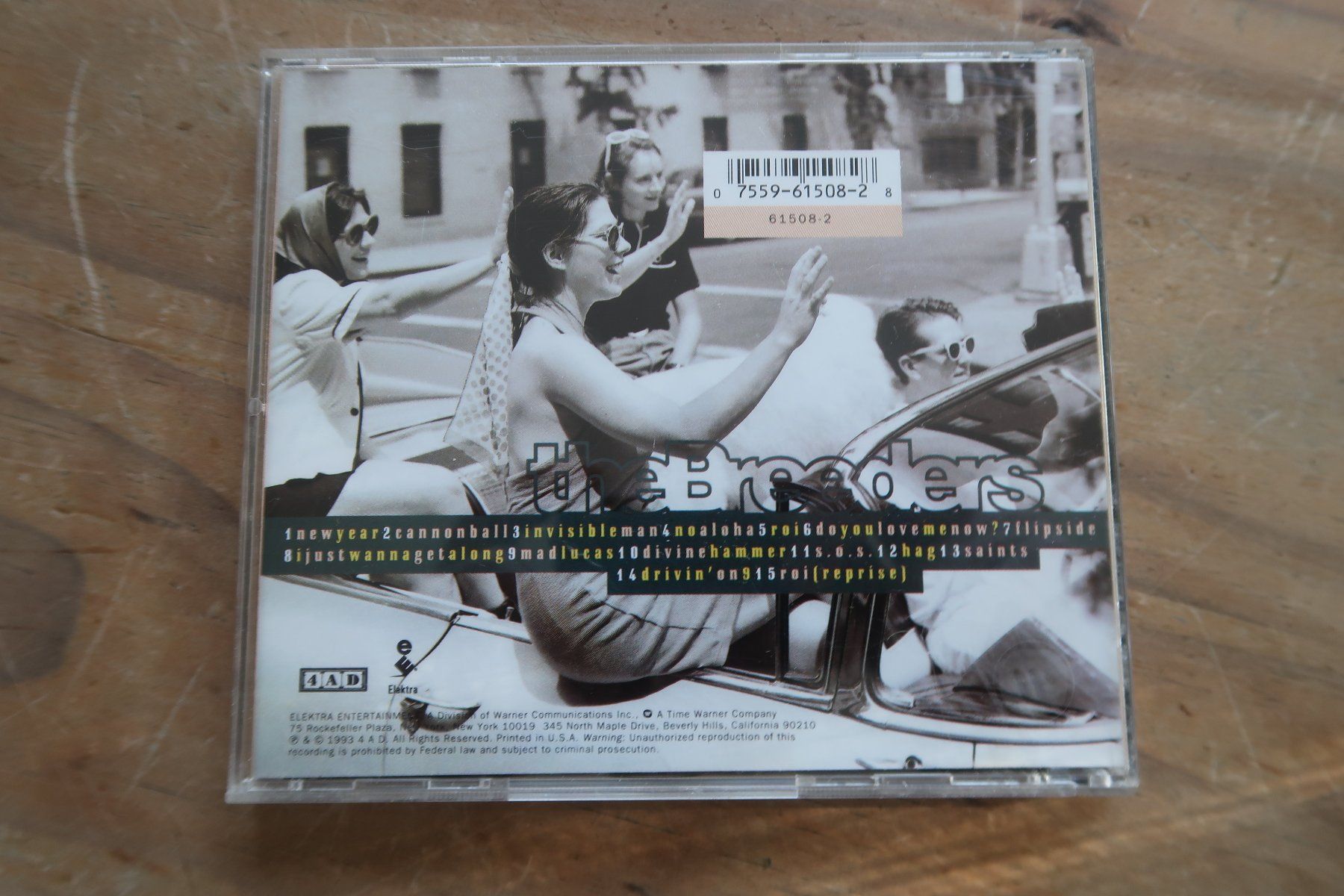 CD: THE BREEDERS - LAST SPLASH - CD – Usato da Basel venduto da Patiscat 1
