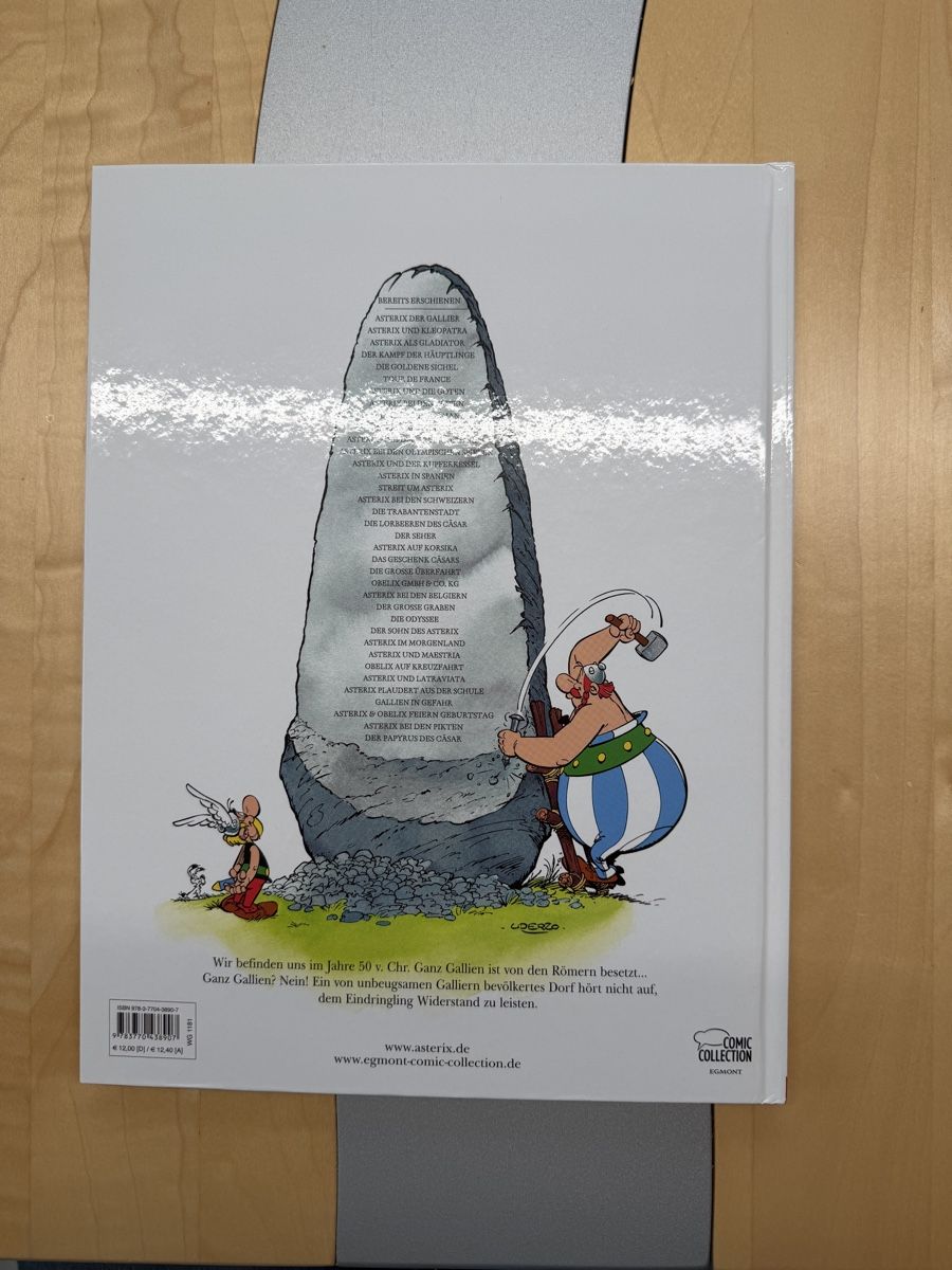 Fumetti: Asterix Comic Der Papyrus des Cäsar Hardcover neu – Nuovo e nell'imballaggio originale da Oensingen venduto da Francos 1