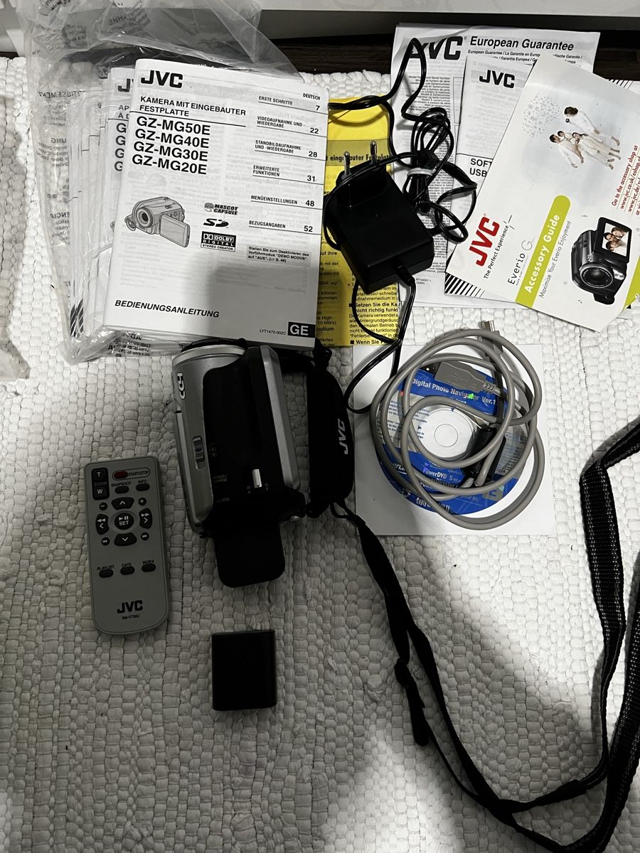 JVC Videocamere: JVC Everio GZ-MG20E Camcorder – Difettoso da Unterkulm venduto da Sita013