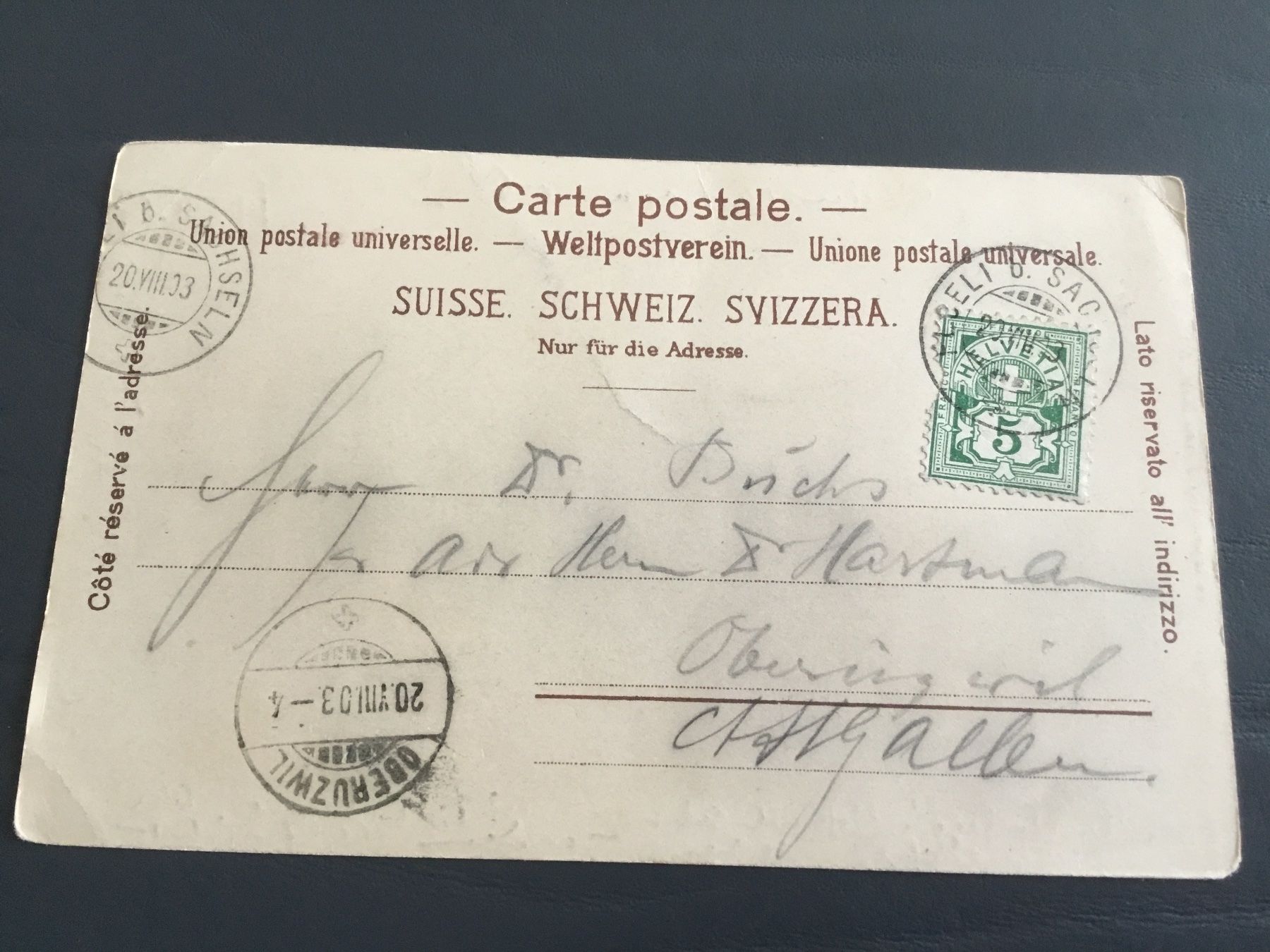 Ansichtskarten: Sachseln – Gebraucht aus Kerzers von Georges3210 1