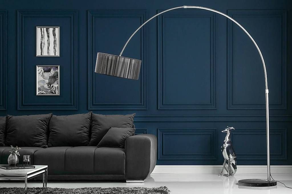 Lampade: Stehleuchte Jupiter schwarz – Nuovo e nell'imballaggio originale da Winterthur venduto da aredo 2