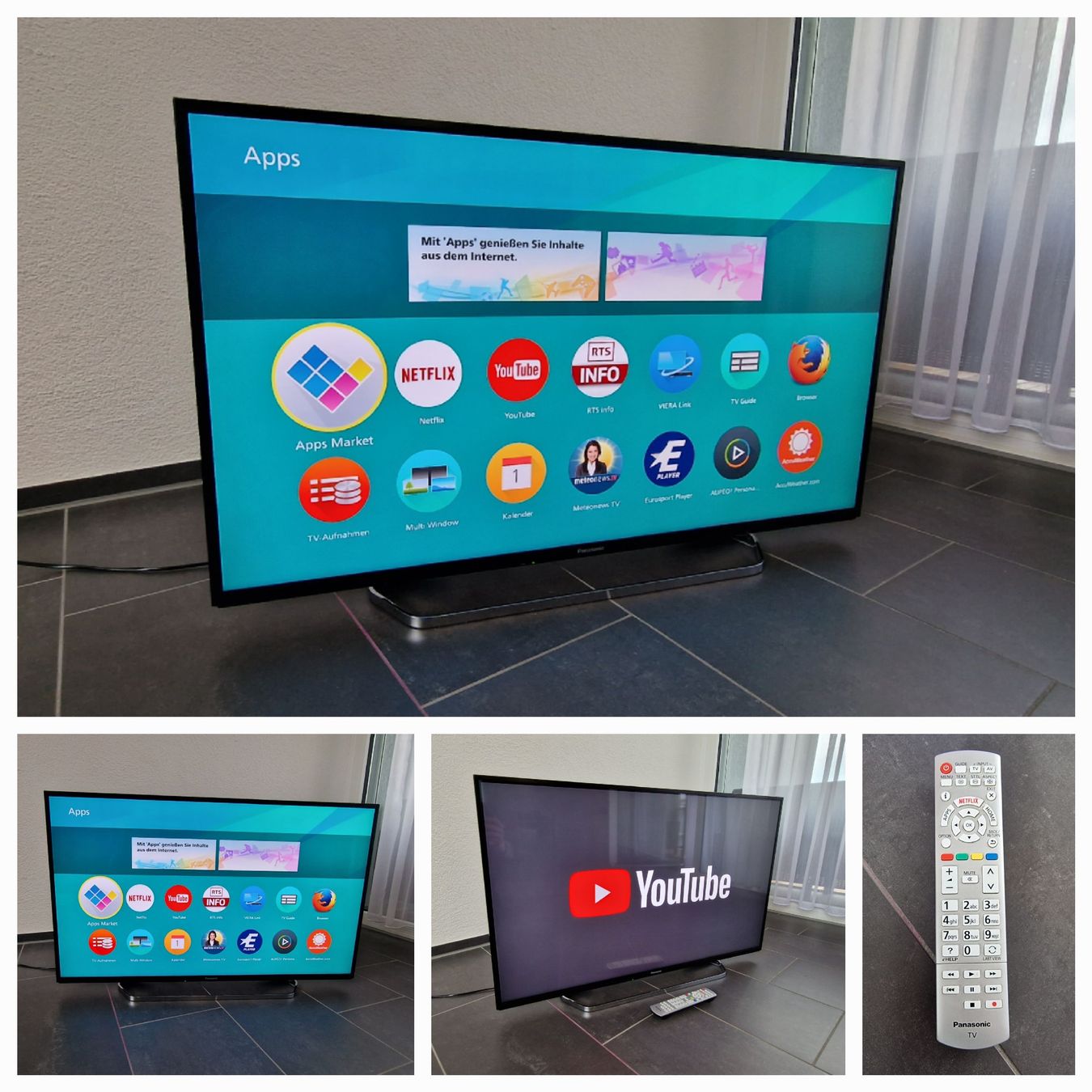 Panasonic Televisori: Panasonic 43cxw754 43" UHD Smart TV WLAN – Usato da Dietikon venduto da sel_2kyt