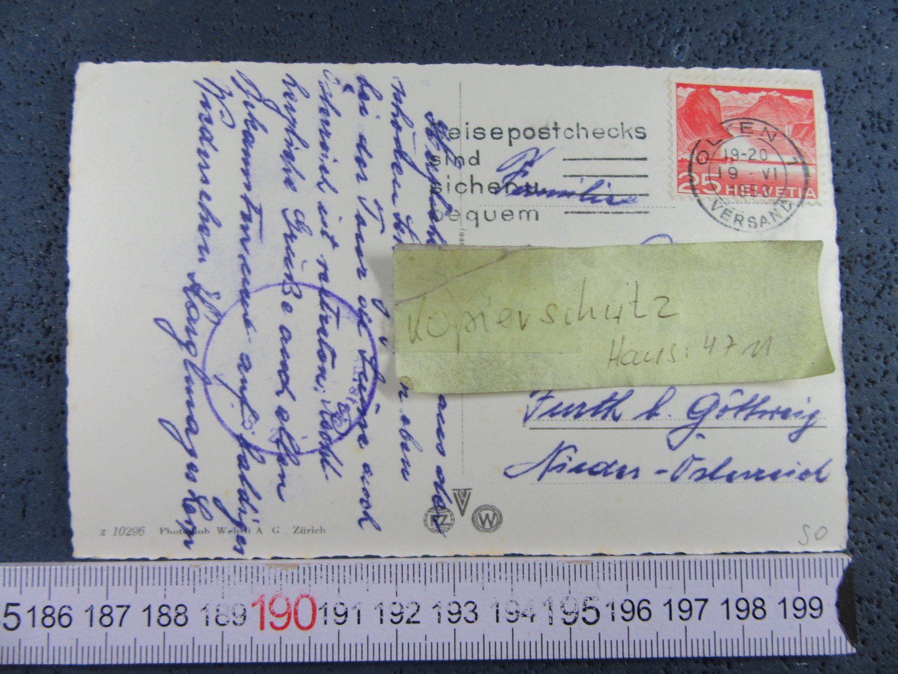 Cartoline postali: OLTEN  1953 SO AK – Usato da Ettingen venduto da Hausi4711 2