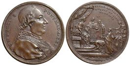 Rom, Pius VI, Medaille AN XXI (1795)
