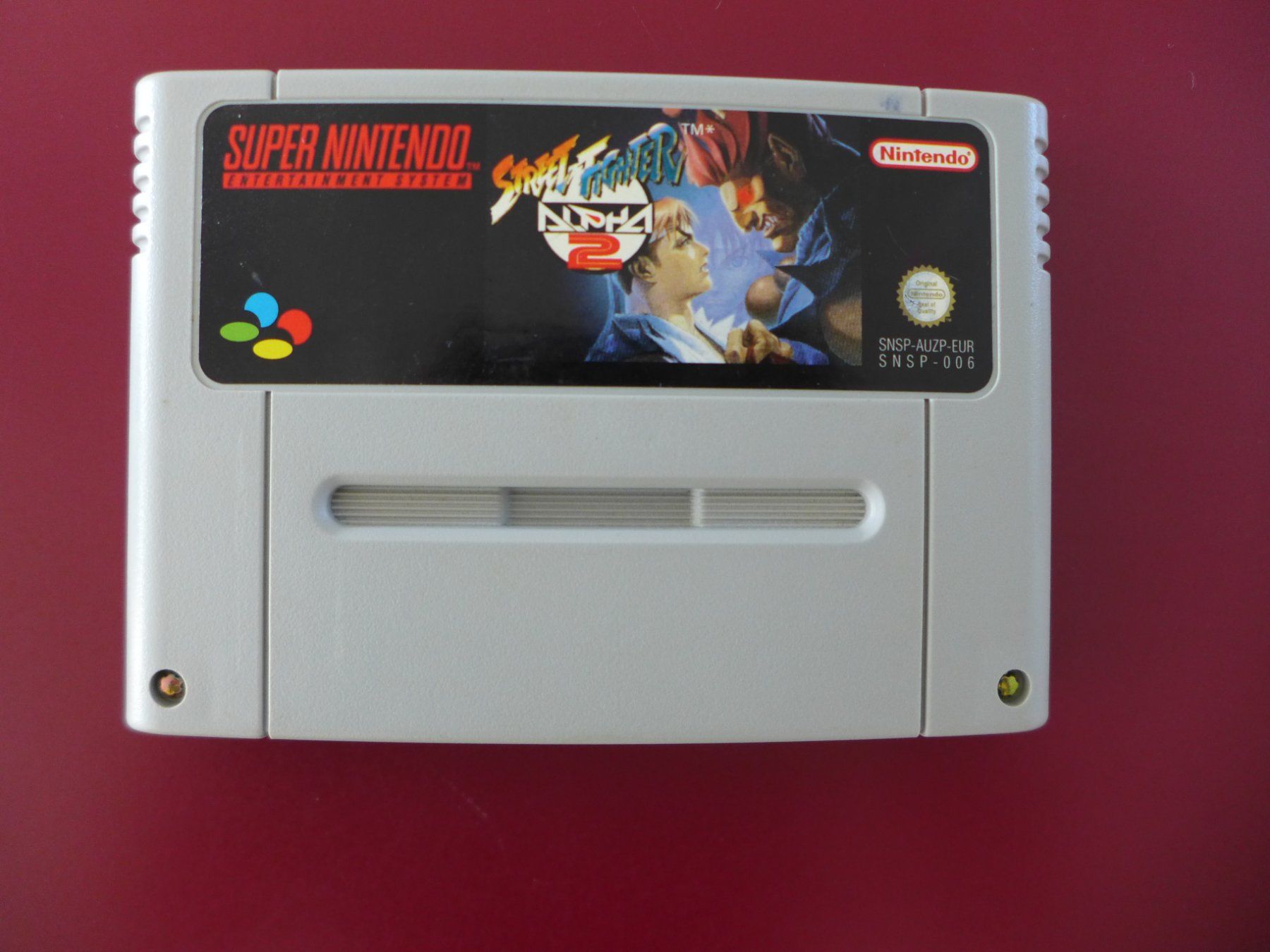 Nintendo Jeux: SNES Street Fighter ALPHA 2 – D'occasion à Rapperswil SG par Vespinone