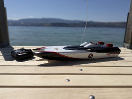 RC Boot Speedboot mit Fernsteuerung ok Zustand