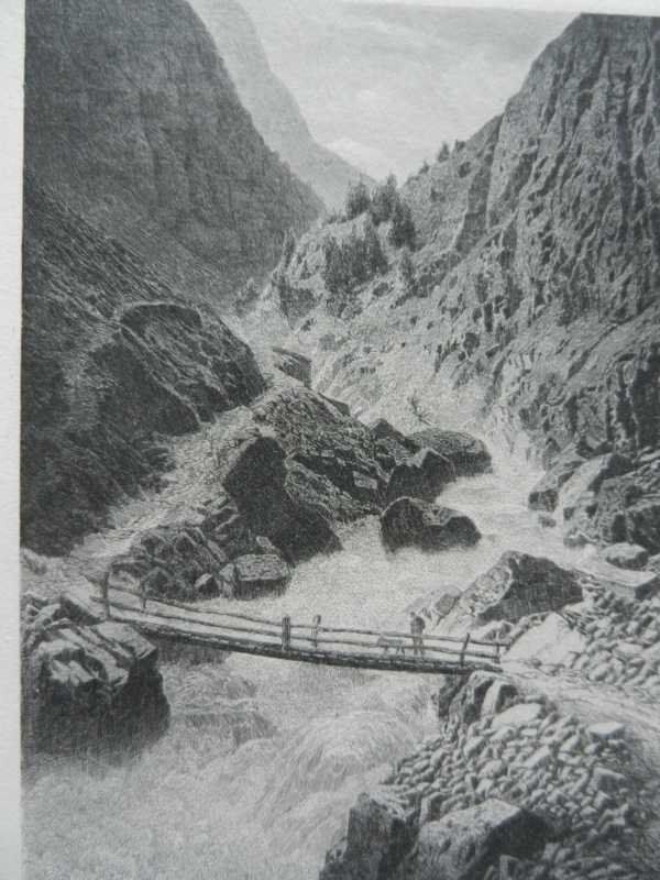 Incisioni: Die Kander Gemmipass Leuk – Usato da Risch venduto da Rischli15 3