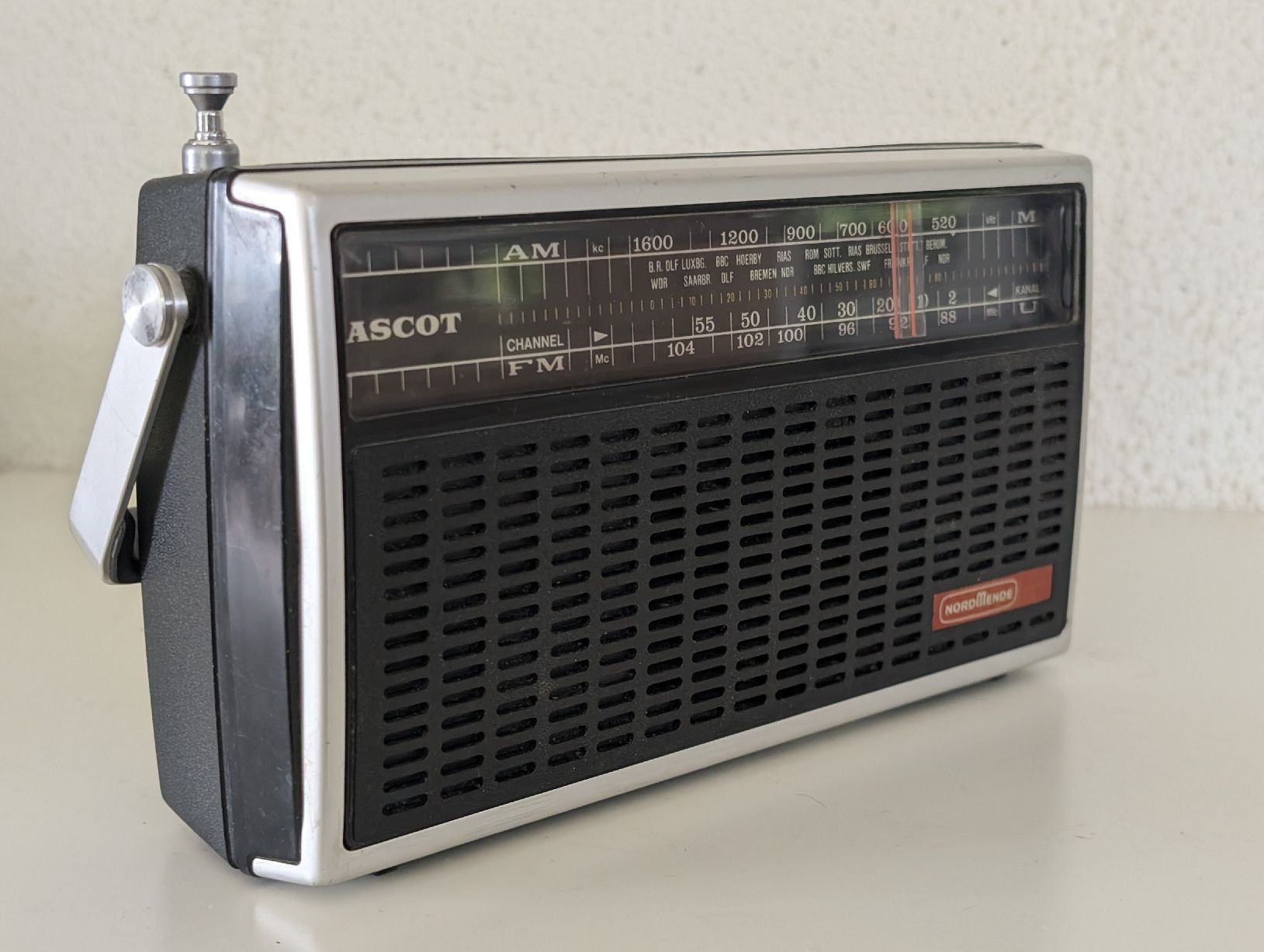 Nordmende Radio: Nordmende Transistor Radio - Model ASCOT – Usato da Breitenbach venduto da Dribbel 5