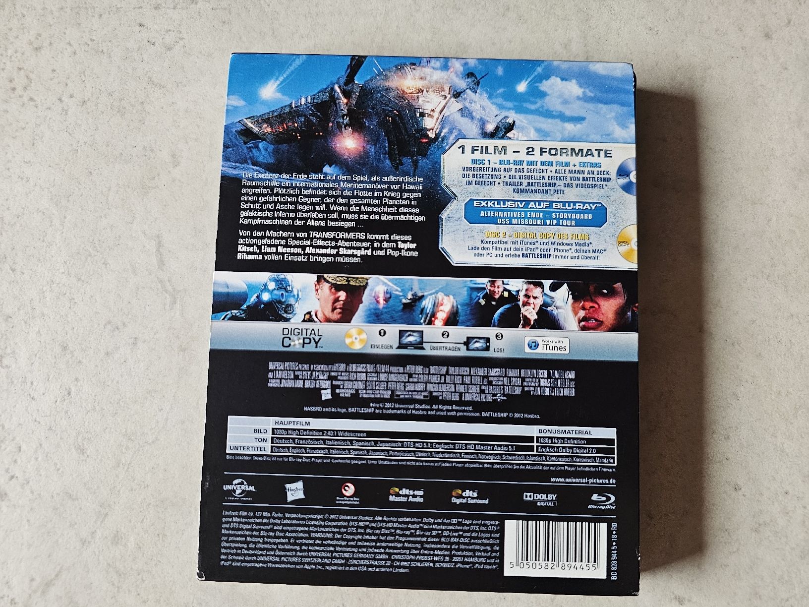Tutti i DVDs: Battleship  /  Steelbook Bluray Edition – Usato da Schneisingen venduto da backstore24 1