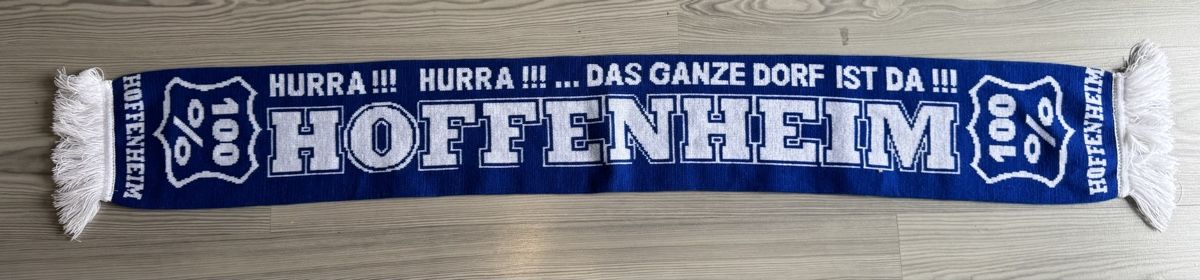 Foulard & Sciarpe: Hoffenheim Fussball Schal – Usato da Lenzburg venduto da Meister_k 1