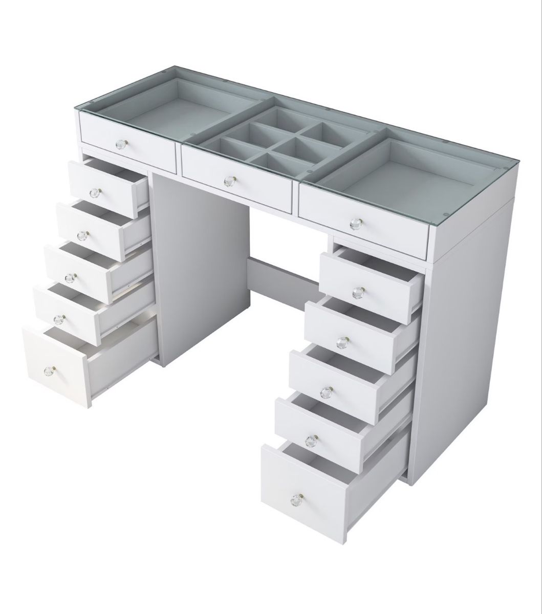 Schminktische: Skye Decor Diamond Schminktisch – Neu (gemäss Beschreibung) aus Winterthur von gebrauchtbrauchbar2 1