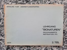 Lehrgang Signaturen - 2. Teil