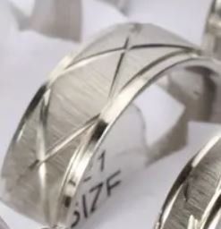 Anelli: Ring Edelstahl silber (57) – Nuovo e nell'imballaggio originale da Langenbruck venduto da Gumsi