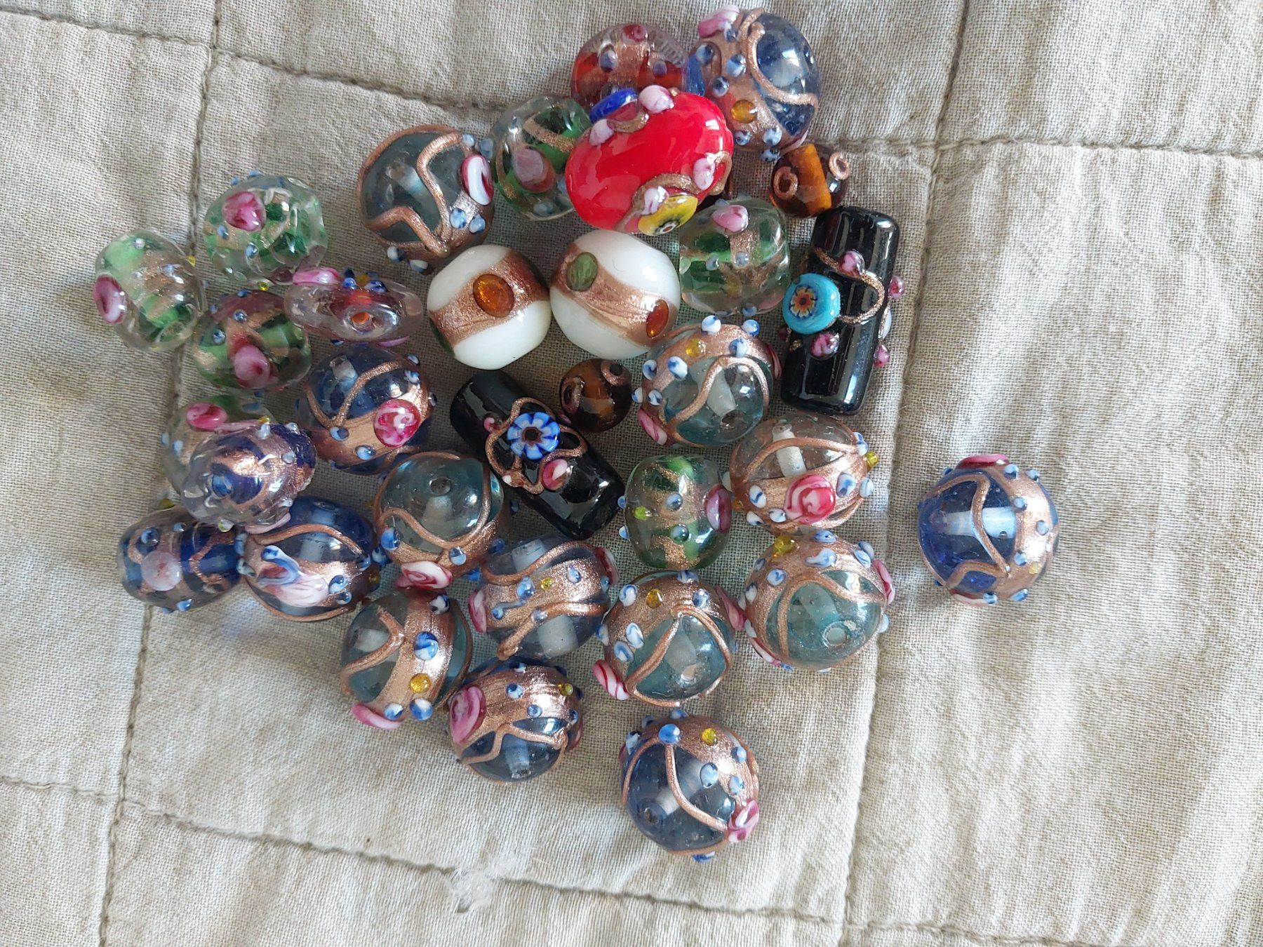 Perle (finte): Diverse Perlen zum Schmuck machen – Nuovo (secondo la descrizione) da Einsiedeln venduto da rava02 2
