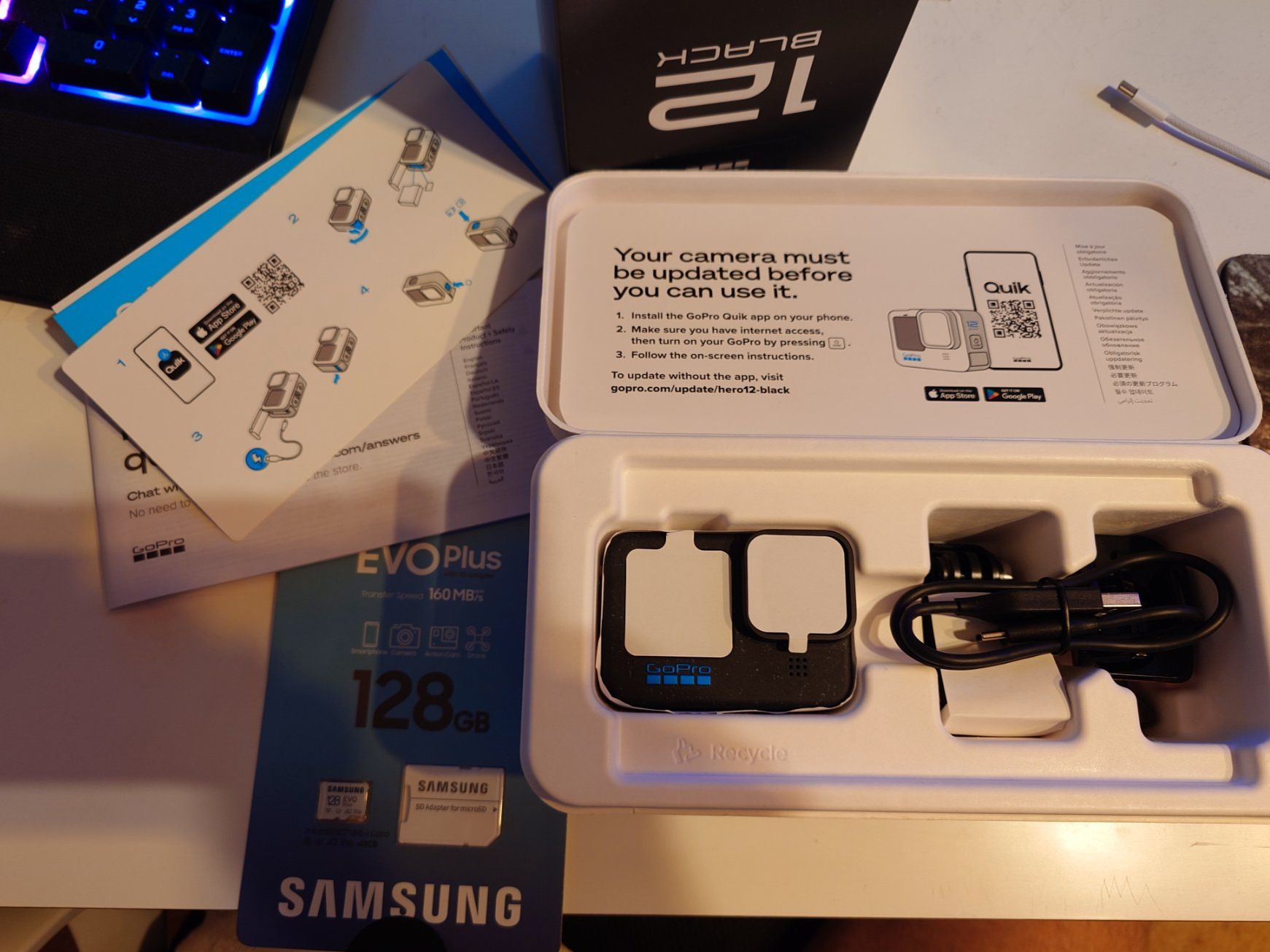 Gopro Action Cam: GoPro HERO12 Black Action Cam NEU – Nuovo e nell'imballaggio originale da Safenwil venduto da tag_h6rr 4