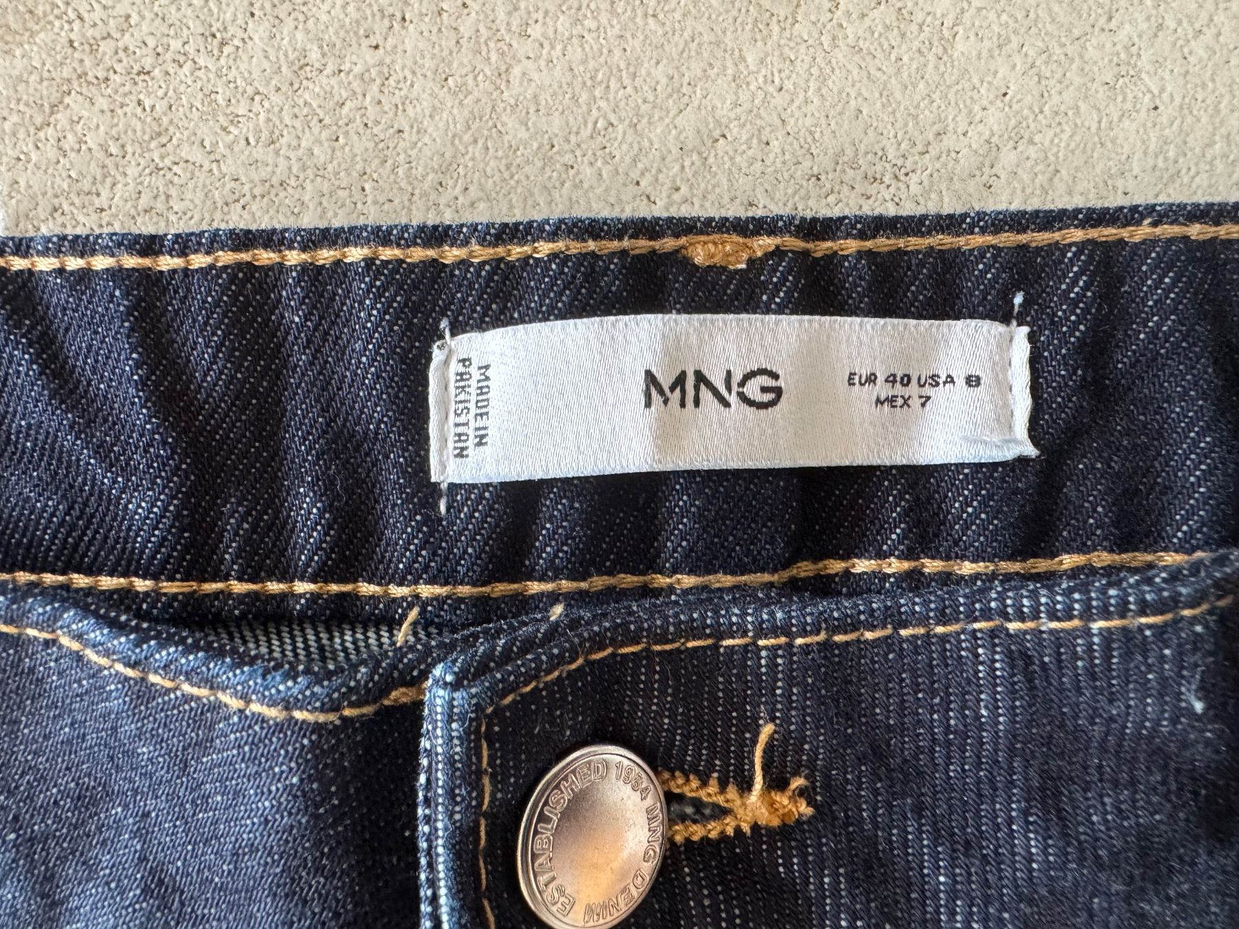 Mango Jeans: Jeans MNG Mango Rockabilly Mode Denim – Neu (gemäss Beschreibung) aus Steffisburg von smocky17 3