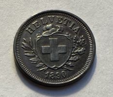 1890 1 Rappen unz