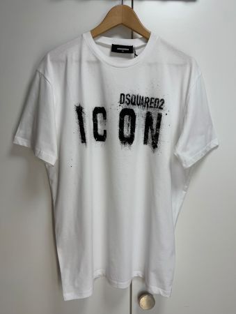 Dsquared2 T-Shirt Herren Gr. XL - 100% Baumwolle - NEU
