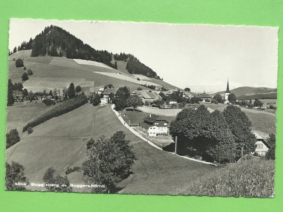 Cartoline postali: Guggisberg m. Guggishörnli – Usato da Zürich venduto da t24_de