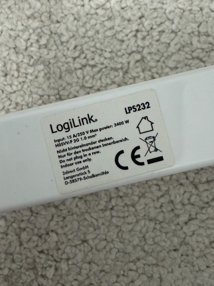 Stromzufuhr: 3 Multiprises – Neu (gemäss Beschreibung) aus Embrach von niz_8sff 1