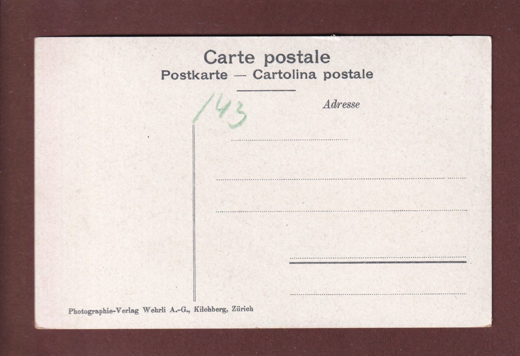 Cartoline postali: LUGANO - Mercato – Usato da Pully venduto da nicecards 1