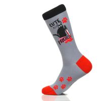 BUNTE DESIGN SOCKEN-Cute But Psycho (Big 41-46)