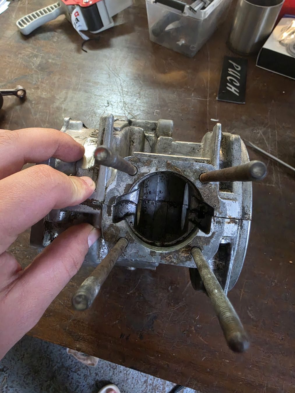 Mofa-Ersatzteile: E50 Motor Teile Gehäuse Puch  – Gebraucht aus Lenggenwil von Opc_Power 6