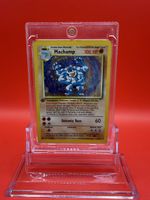 Pokemon Karte Machamp 1. Edition Holo gebrauchter Zustand