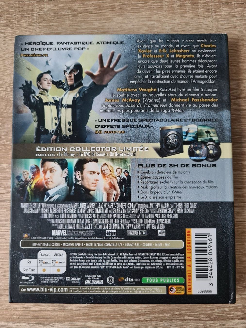 Tous les DVDs: X-Men: First Class - Mediabook - Blu-ray – D'occasion à Carouge GE par Franllo 3