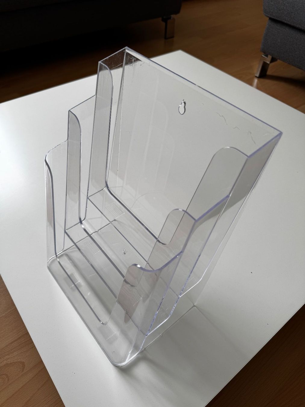 Altro in Decorazioni & Accessori: Prospektständer A4, 3 Fächer, Kunststoff klar – Usato da Rupperswil venduto da Steffeli