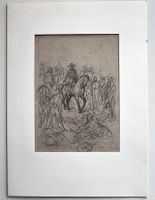 FREDERIC THEODORE LIX – Ein Reiter, von Menschen umgeben