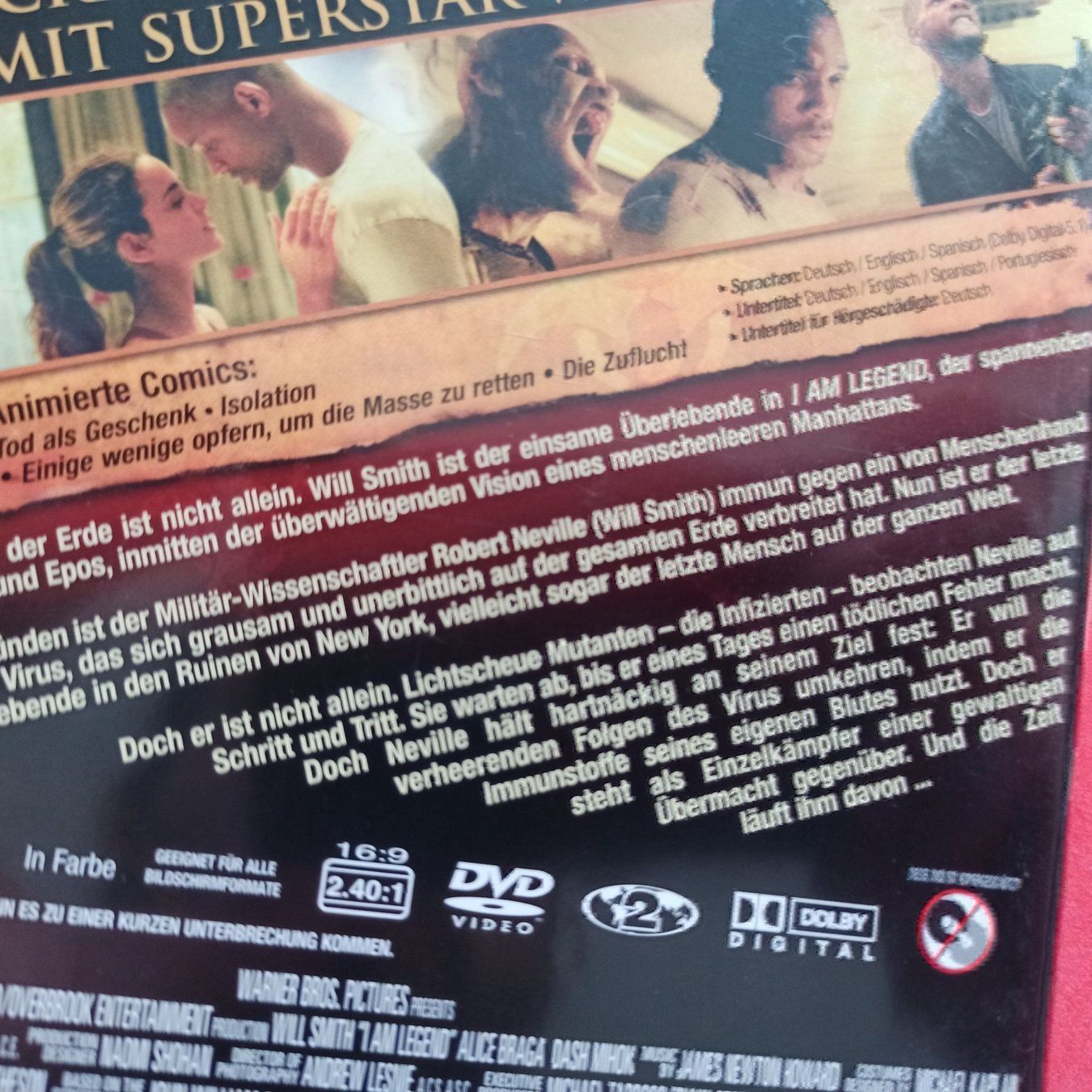 Tutti i DVDs: I Am Legend – Usato da Dübendorf venduto da kb86_MOVIE 3