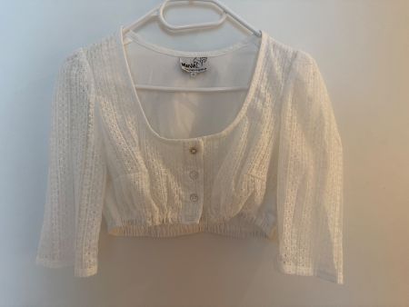 Dirndl Bluse 36 MarJo weiß NEU