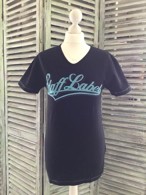 T-shirt: T-shirt noir marque STAFF LABEL 55 – Nuovo e nell'imballaggio originale da Agiez venduto da chouchanelle