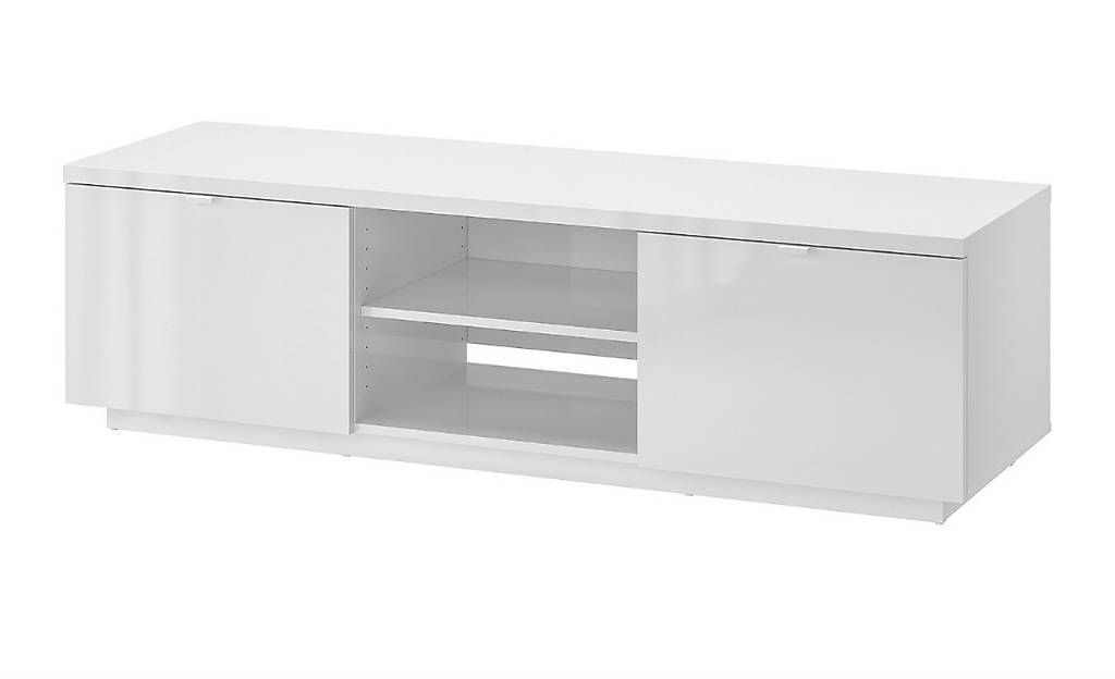 Ikea TV Möbel: TV Bank weiss – Gebraucht aus Wettswil von Lunapiena73