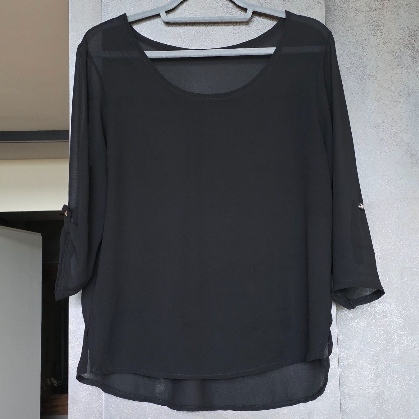 Camicette: 🐸 BLUSE XS - M SCHWARZ TRANSPARENT – Nuovo (secondo la descrizione) da Môtier (Vully) venduto da Frogs 2