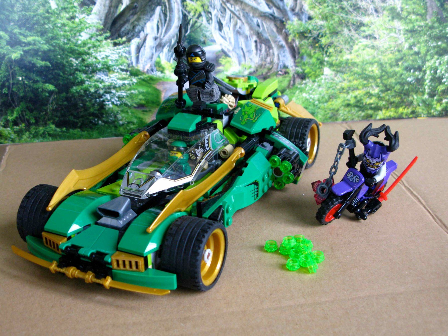 Lego Baukästen: LEGO Ninjago 70641 Ninja Nightcrawler  kompl. Vers. 9.-- – Gebraucht aus Samstagern von Betscha