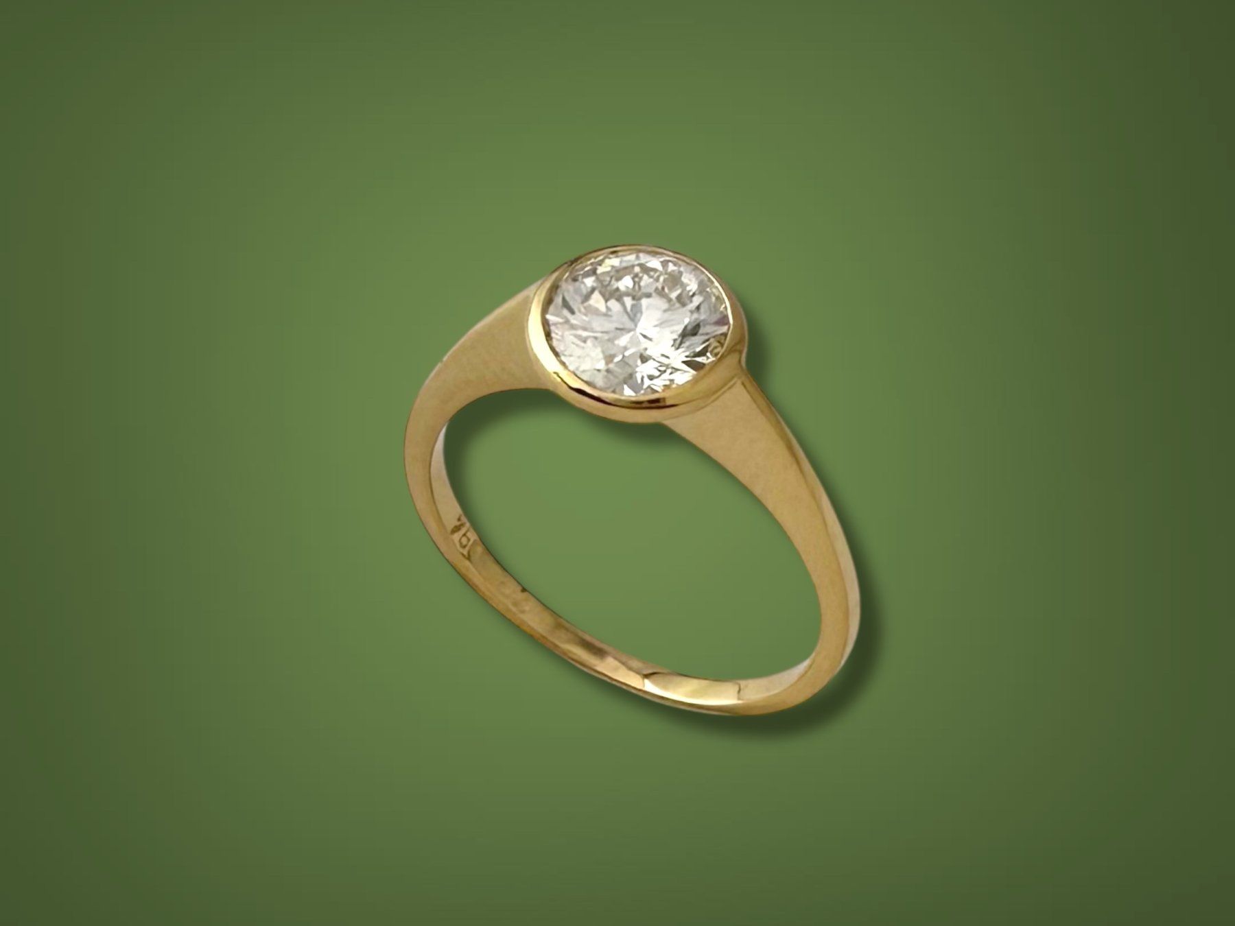 Anelli: PONTI & CIE, Genf, Diamant - Ring, ca. 1.05 ct – Usato da Zuzwil SG venduto da artimmo 2