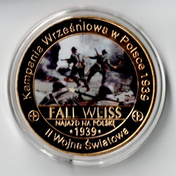Kampania Wrzesniowea w Polsce 1939_Fall Weiss_Medaille 1 (Neu (gemäss
