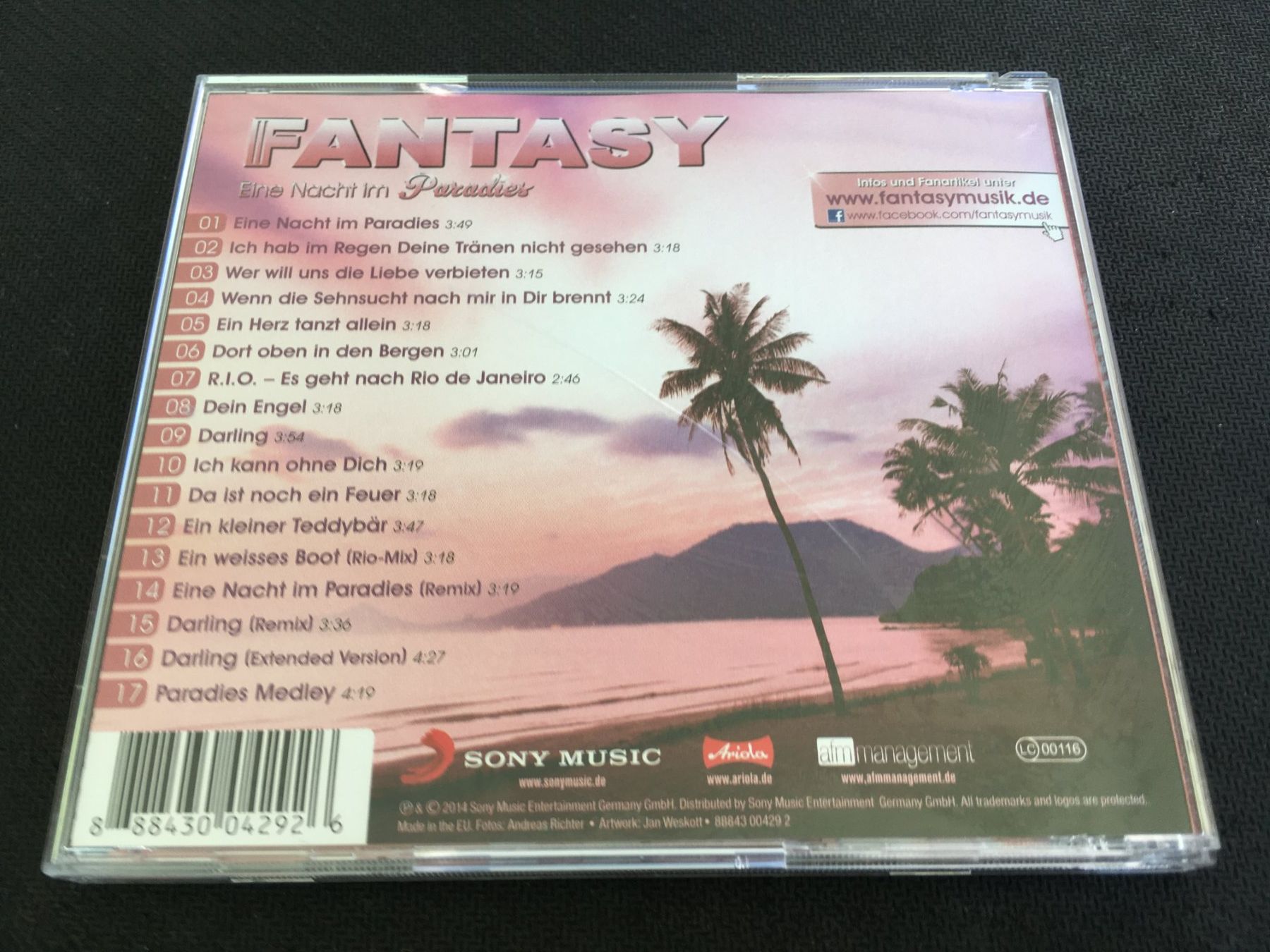 CD: Fantasy - Eine Nacht im Paradies -CD- – Usato da St.Gallen venduto da MedienJoe 2