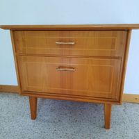 Schönes Vintage Anstell-Möbeli. Perfekter Zustand. Buchenhol